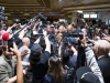 Mayweather inundated by fans