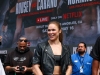 Netflix's Ronda Rousey x Gina Carano Los Angeles MMA Press Conference