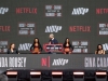 Netflix's Ronda Rousey x Gina Carano Los Angeles MMA Press Conference