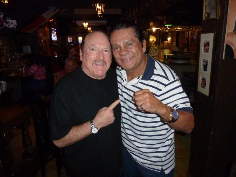 Steve Smoger with living legend Roberto Duran