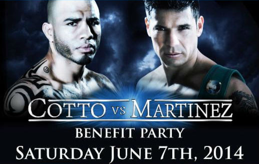 Dr. Atlas Foundation hosting Cotto-Martinez Benefit Party June 7 in Manhattan