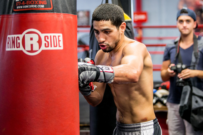 DANNY GARCIA MEDIA WORKOUT QUOTES AND PHOTOS