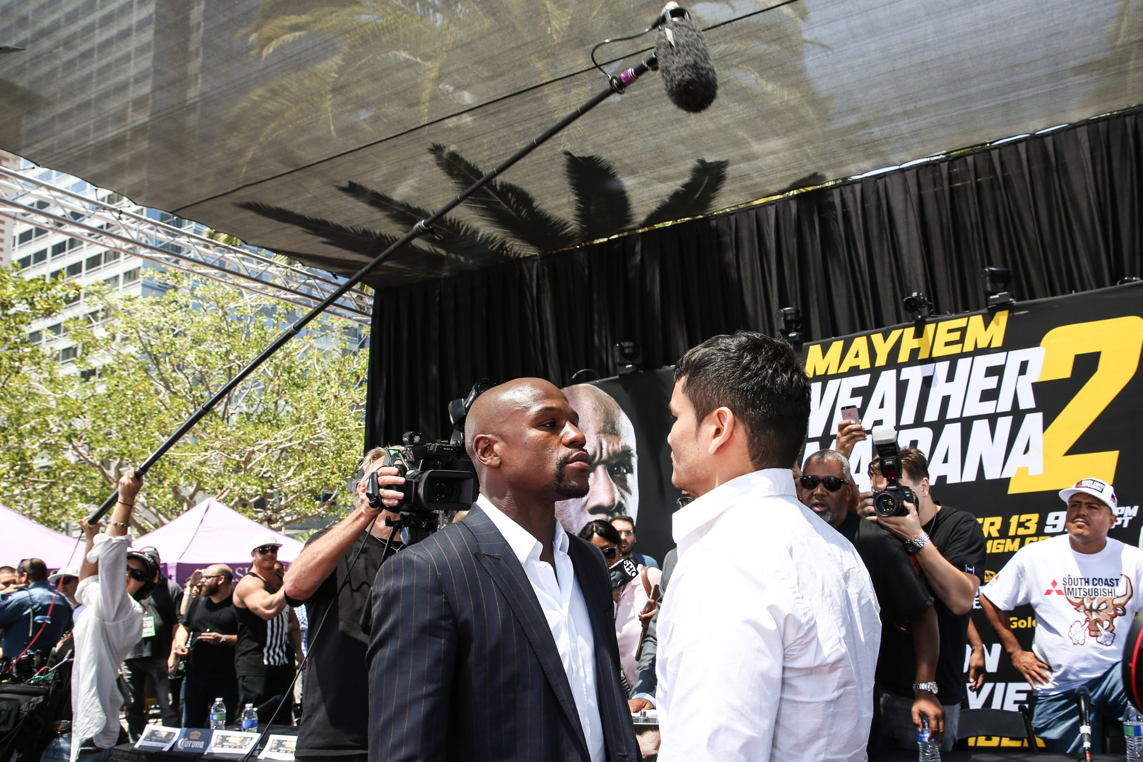 THE “MAYHEM” MARVELS: MAYWEATHER vs. MAIDANA 2 PRESS TOUR WRAPS UP IN LOS ANGELES