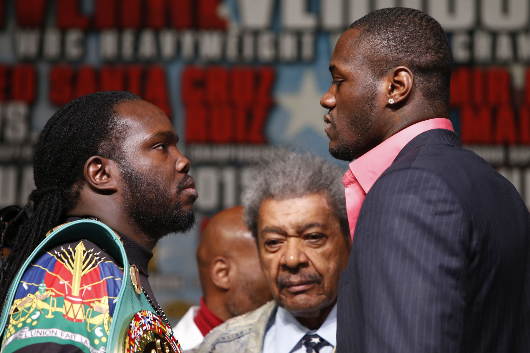 BERMANE STIVERNE VS. DEONTAY WILDER FINAL PRESS CONFERENCE QUOTES AND PHOTOS