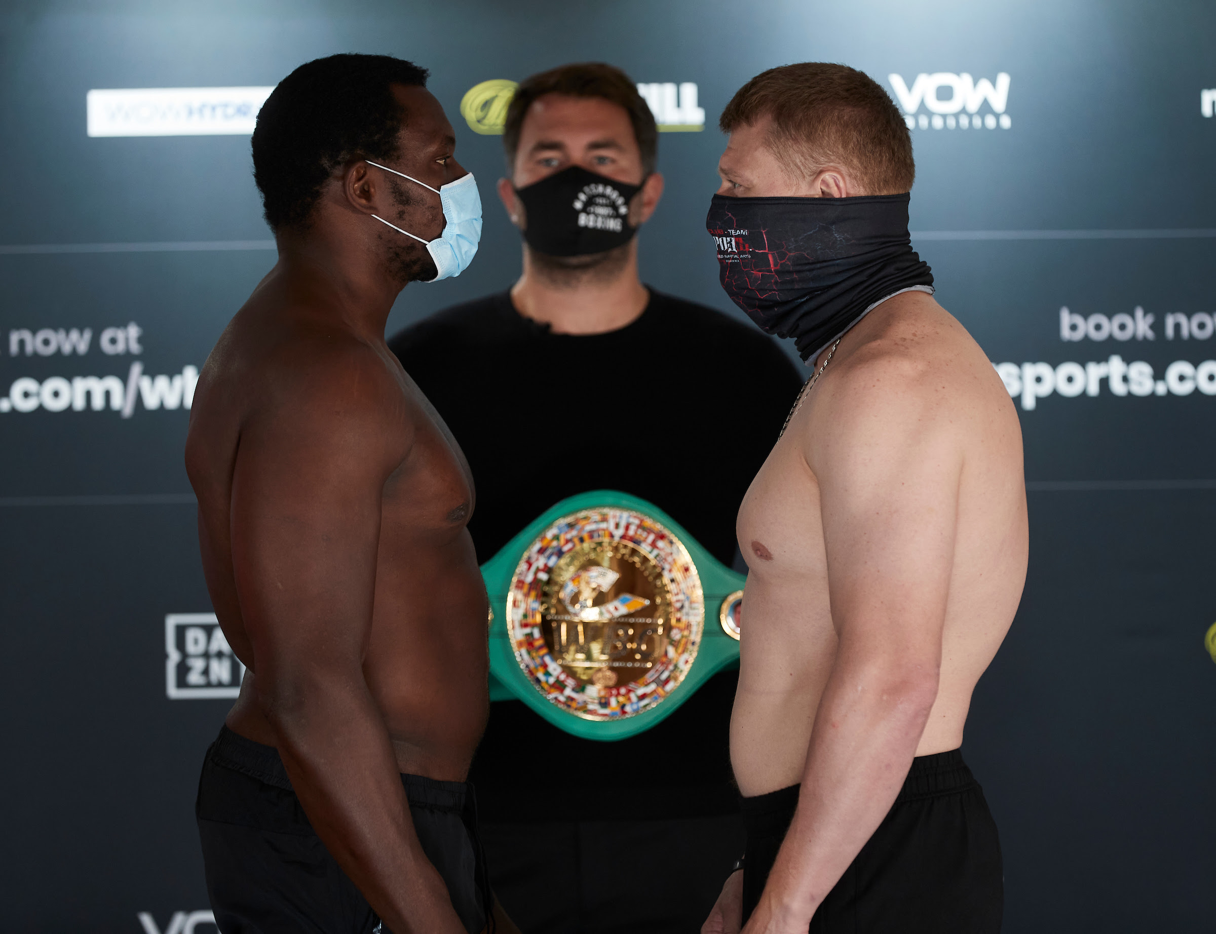 OFFICIAL WEIGHTS & PHOTOS: WHYTE VS. POVETKIN, TAYLOR VS. PERSOON II