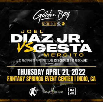 Golden Boy Fight Night: Diaz Jr. vs. Gesta