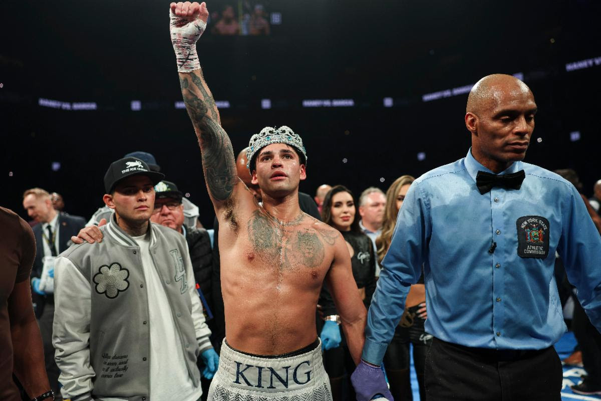KING RYAN SHOCKS THE WORLD — GARCIA KNOCKS DEVIN HANEY DOWN THREE TIMES IN HISTORIC MD VICTORY