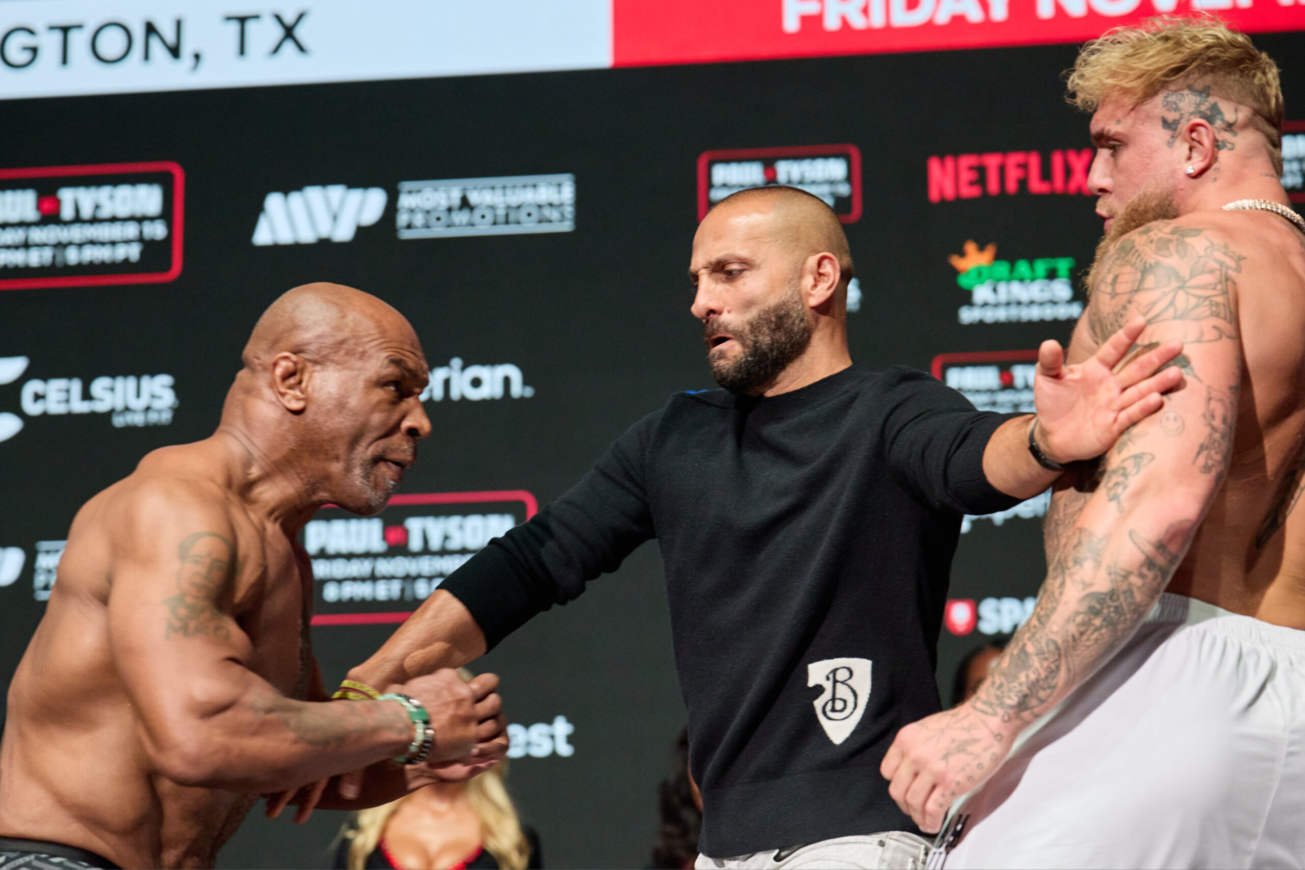 Jake Paul vs. Mike Tyson Weigh-In – Photos & Video
