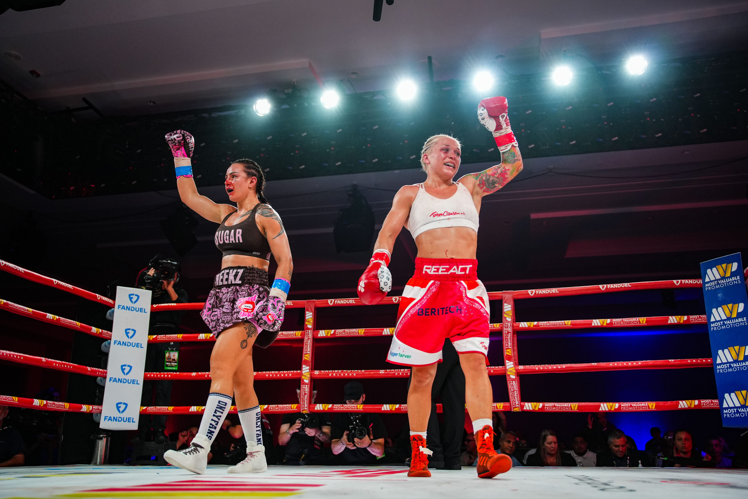 Dina Thorslund Defeats Cherneka Johnson by Unanimous Decision to Become Undisputed Bantamweight World Champion