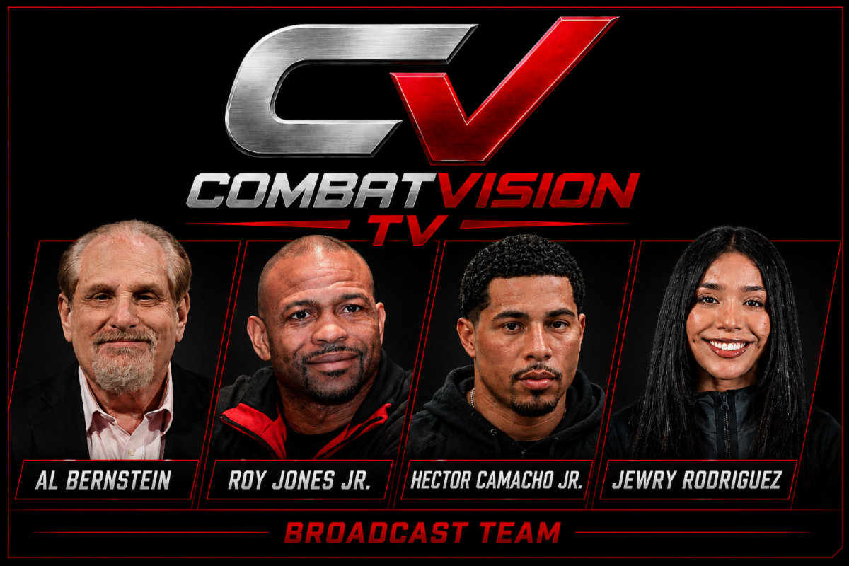 BOXING ICONS ROY JONES JR. AND AL BERNSTEIN TO CALL “FIGHTS UNDER THE LIGHTS” LIVE FOR THE DEBUT OF THE COMBATVISIONTV PLATFORM
