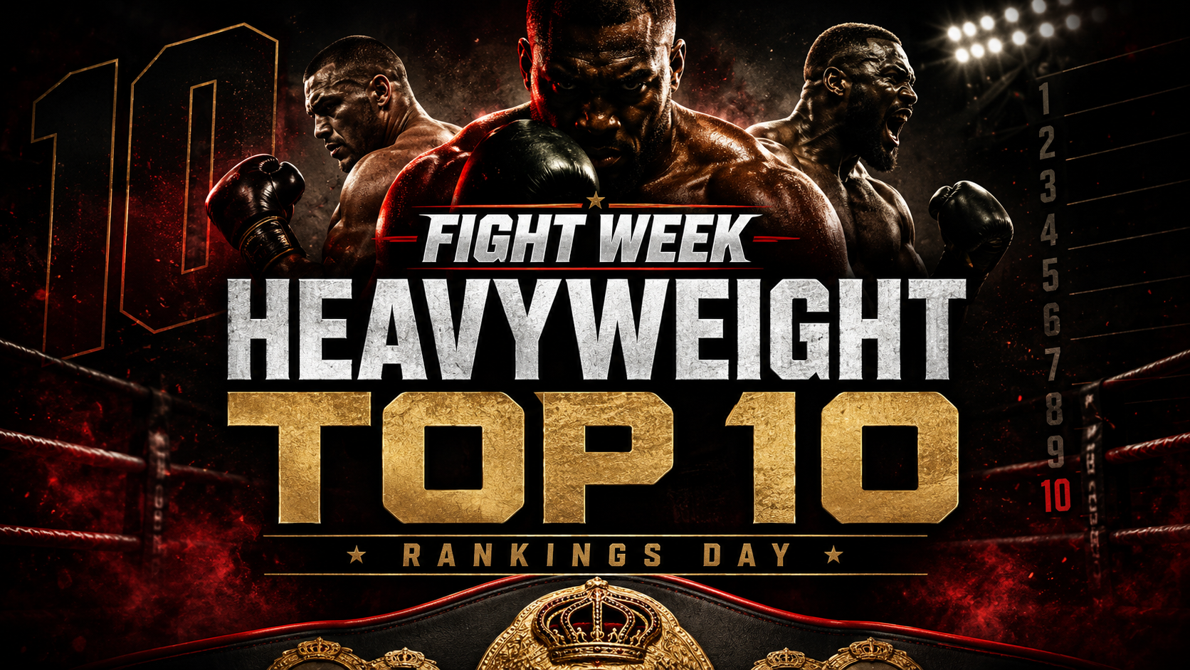 Fight Week Heavyweight Top 10: Usyk Still Rules as the Division Reshuffles