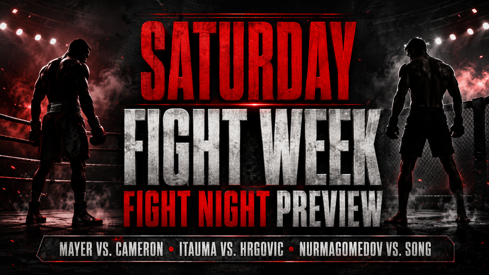 Fight Night Preview: Mayer-Cameron, Itauma-Hrgovic, UFC Shanghai