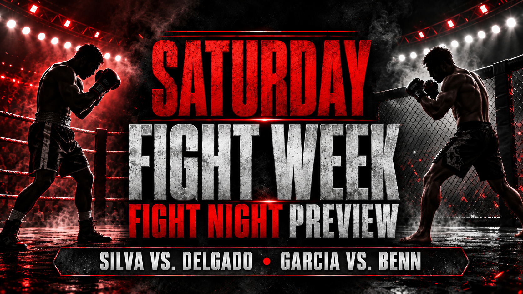 Fight Week Fight Night Preview: Silva vs. Delgado, Garcia vs. Benn Take Over Saturday