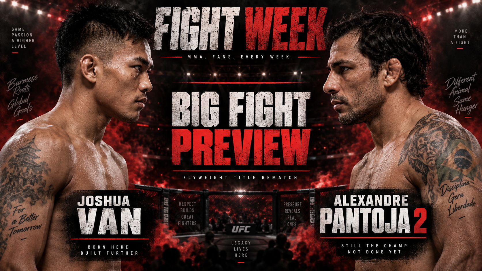 Joshua Van vs. Alexandre Pantoja 2: UFC 331 Fight Preview