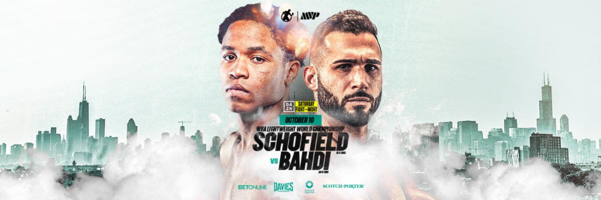Schofield III vs. Lucas Bahdi Undercard Announced