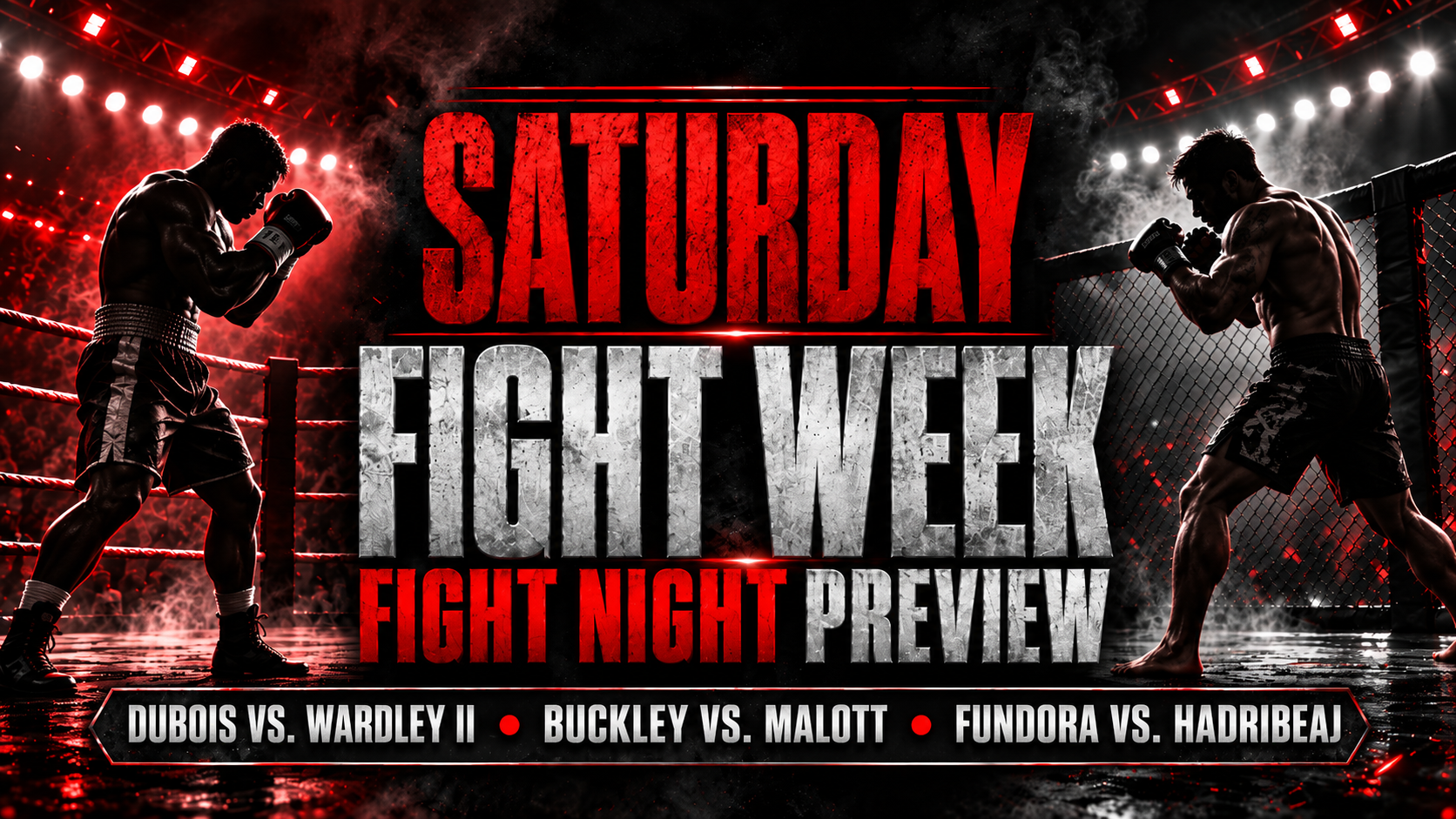 Fight Night Preview: Dubois-Wardley II, Buckley-Malott & Fundora